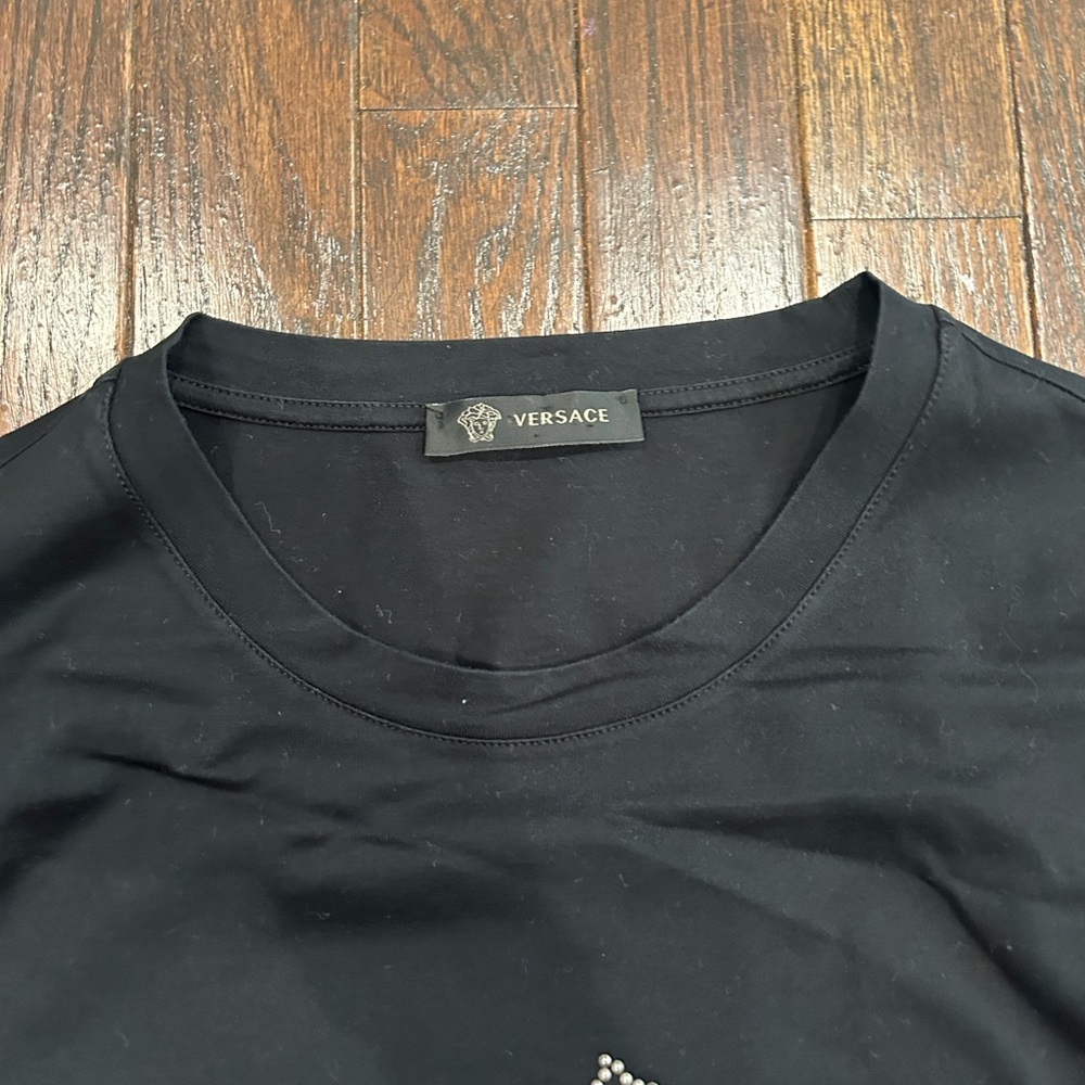 Versace Collection Basic Bejeweled Shirt - image 3